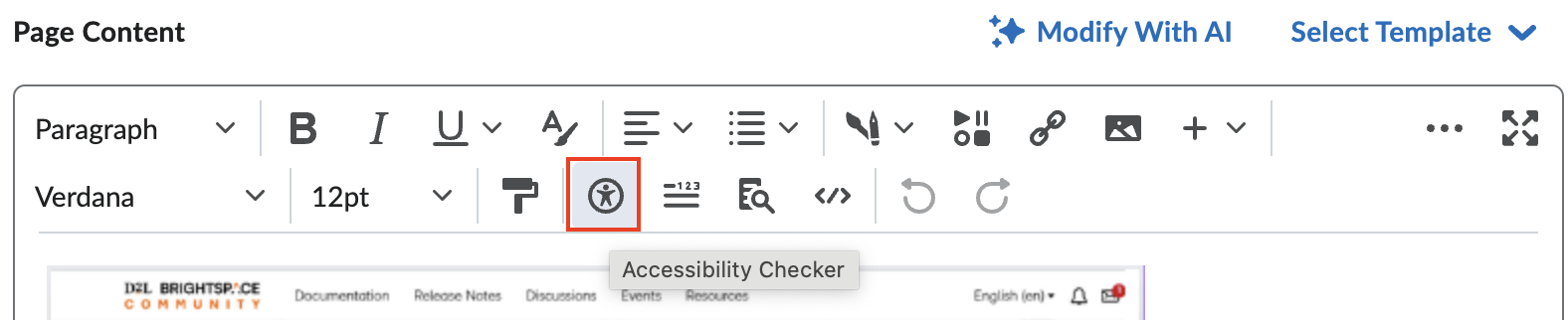 Improve Your Course with Brightspace Accessibility Checker - Brightspace