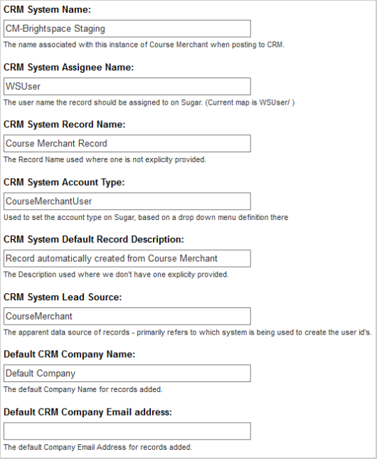 Changing CRM record names, like System Name and System Record Name