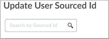 L’onglet ID source de l’utilisateur dans Administration d’IPSIS.