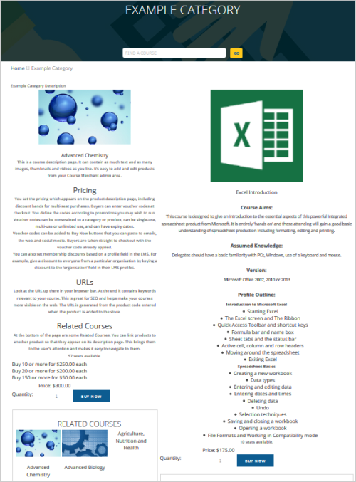 Un diseño de producto doble con dos columnas