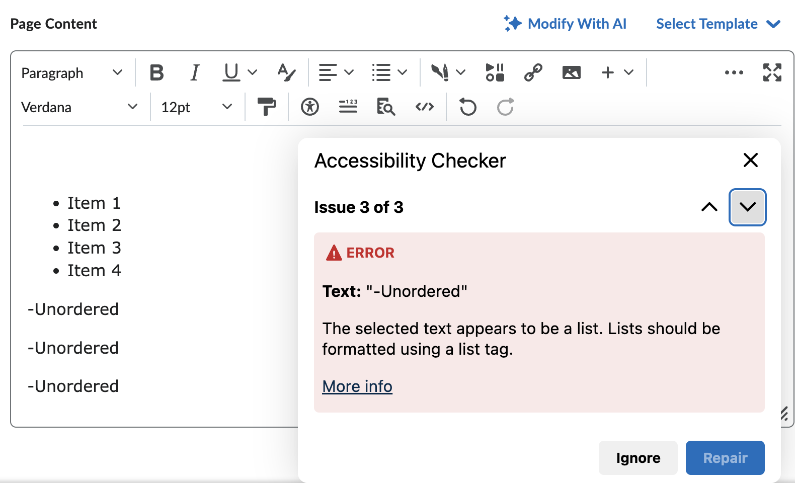 Improve Your Course with Brightspace Accessibility Checker - Brightspace