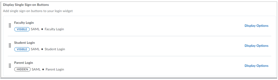 Multiple registered Identity Providers for Single Sign-on