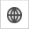 A circle with vertical and horizontal lines in it