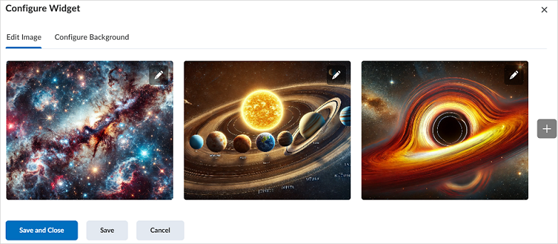 علامة التبويب الجديدة "تحرير الصورة" للأداة البرمجية "شريط الصور".