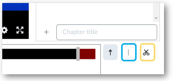 image showing the editor tools for: seek, mark, and cut
