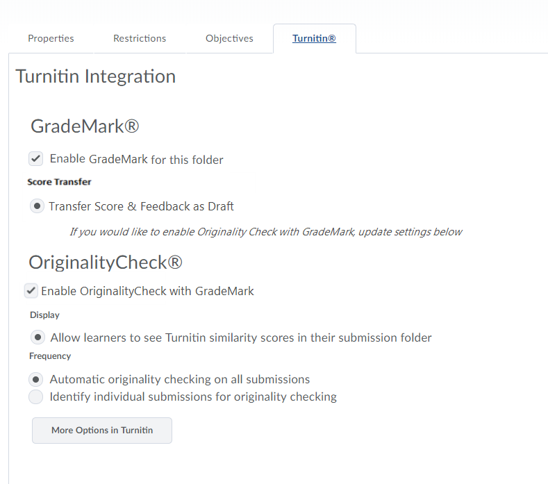 turnitin screenshot