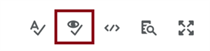 The Check Accessibility icon added to the HTML editor