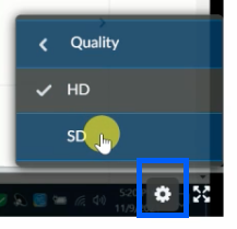 HD to SD Option