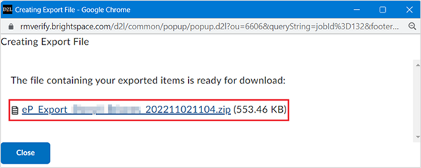 The download link