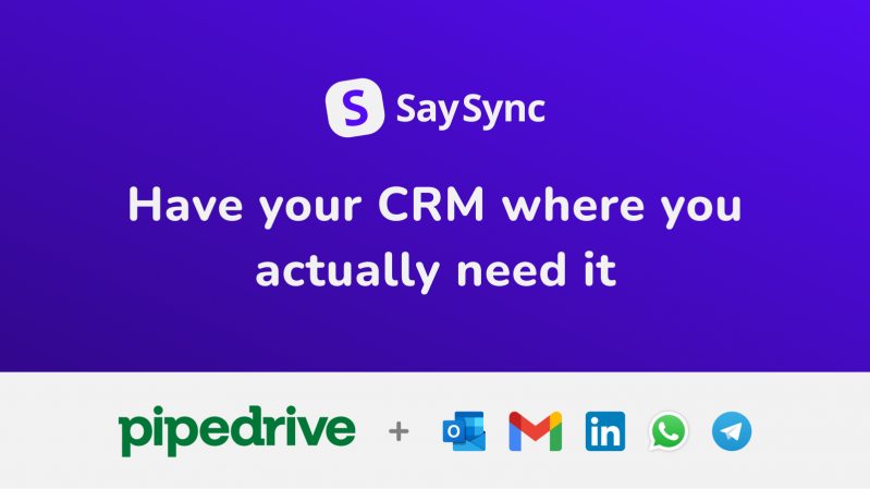 Have your CRM where you actually need it