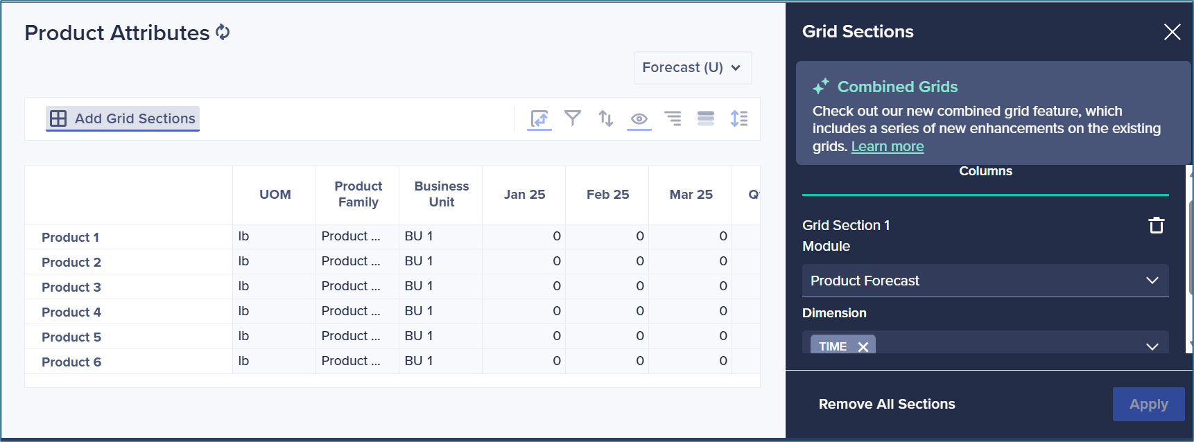 Stop duplicating modules: Meet Combined Grids - Anaplan Community