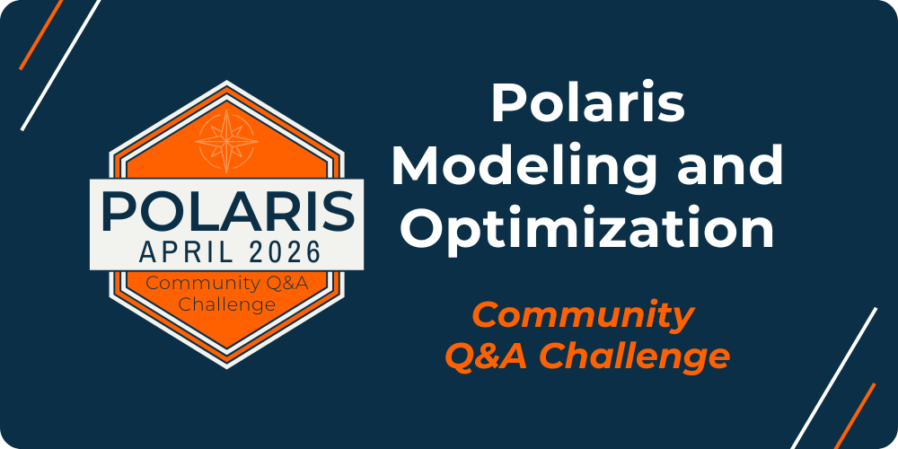 Polaris Modeling and Optimization — Community Q&A Challenge - Anaplan ...