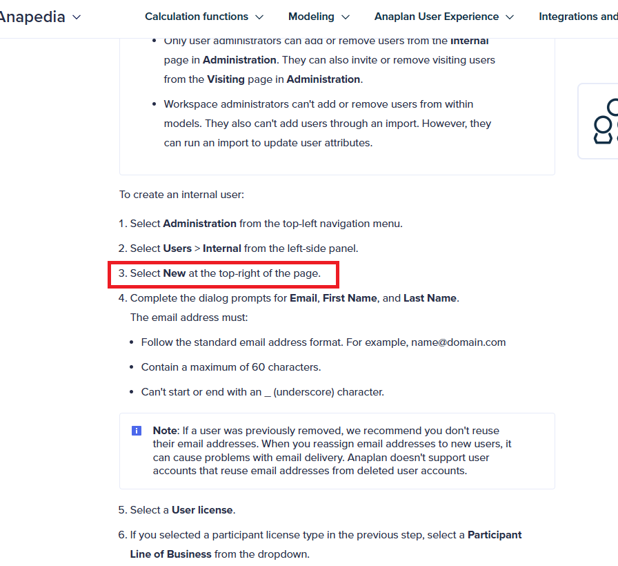 How to assign Connected Planning - Professional Users, Limited Users ...