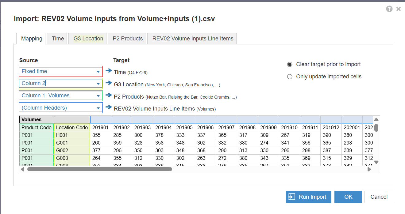 Importing Data Module 8 Error message - Anaplan Community