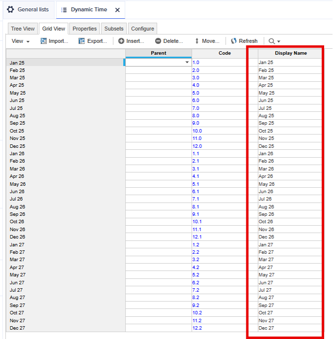 How to create a dynamic time list using a numbered list - Anaplan Community