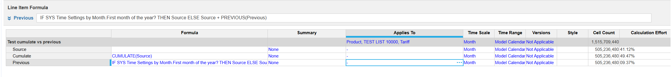Collect then Cumulate or Cumulate then Collect? - Anaplan Community