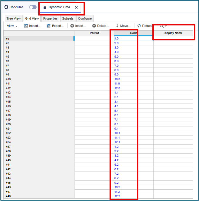 How to create a dynamic time list using a numbered list - Anaplan Community