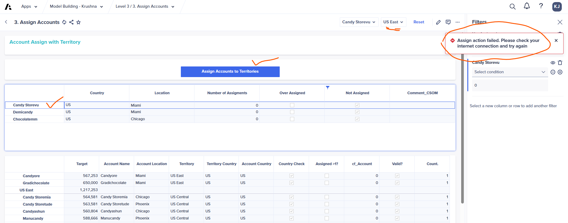 Anaplan Api Anaplan Level 3 Assign accounts to territory - Anaplan Community