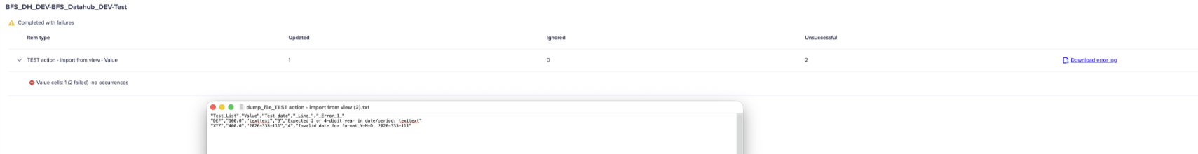 Workflow does not display detailed error messages and marks success ...