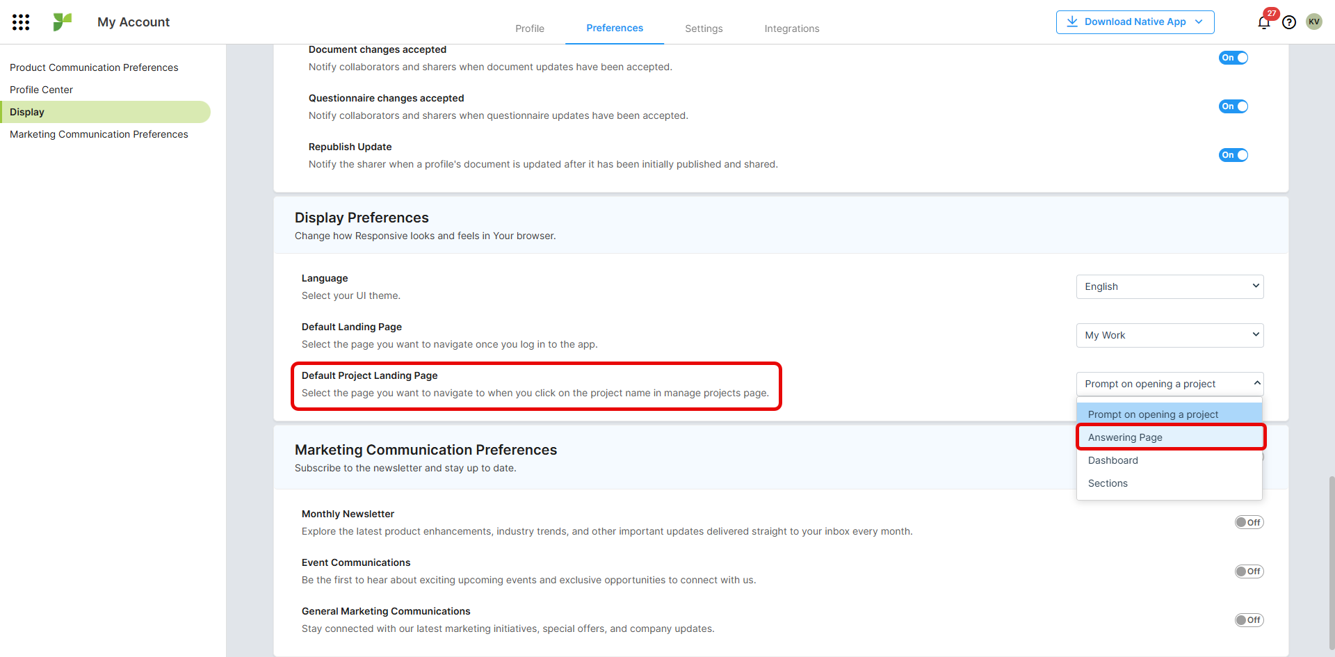 PIMCO - Feature Request: Remove section review/assignment - Responsive ...