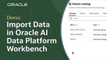 New Tutorial: How to Import, Connect and Ingest Data into Oracle AI ...