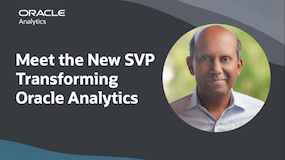 New SVP of Oracle Analytics