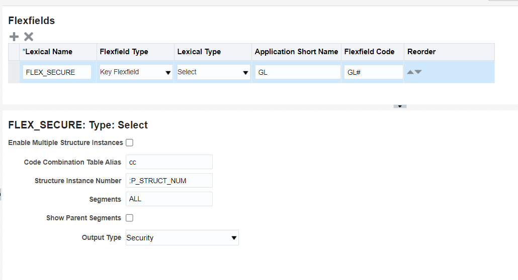 How to apply GL SVS rules in custom BIP report on GL_BUDGET_BALANCES
