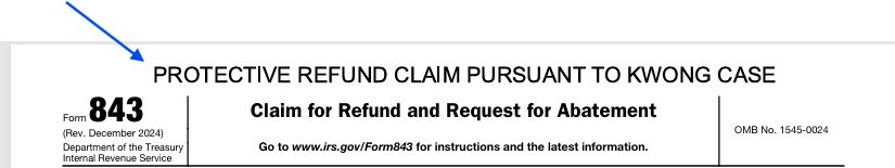 Possible IRS Refund under Kwong case – July 10th deadline - FreeTaxUSA ...