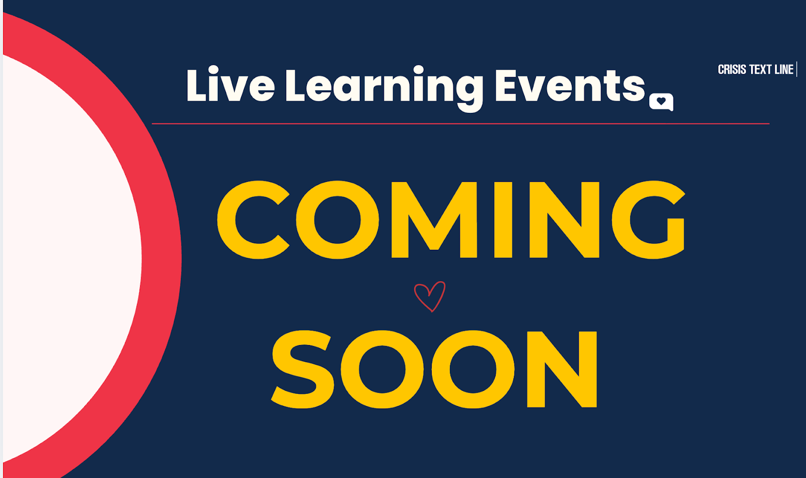 🎥 LIVE LEARNING EVENTS UPDATE - CTL Community