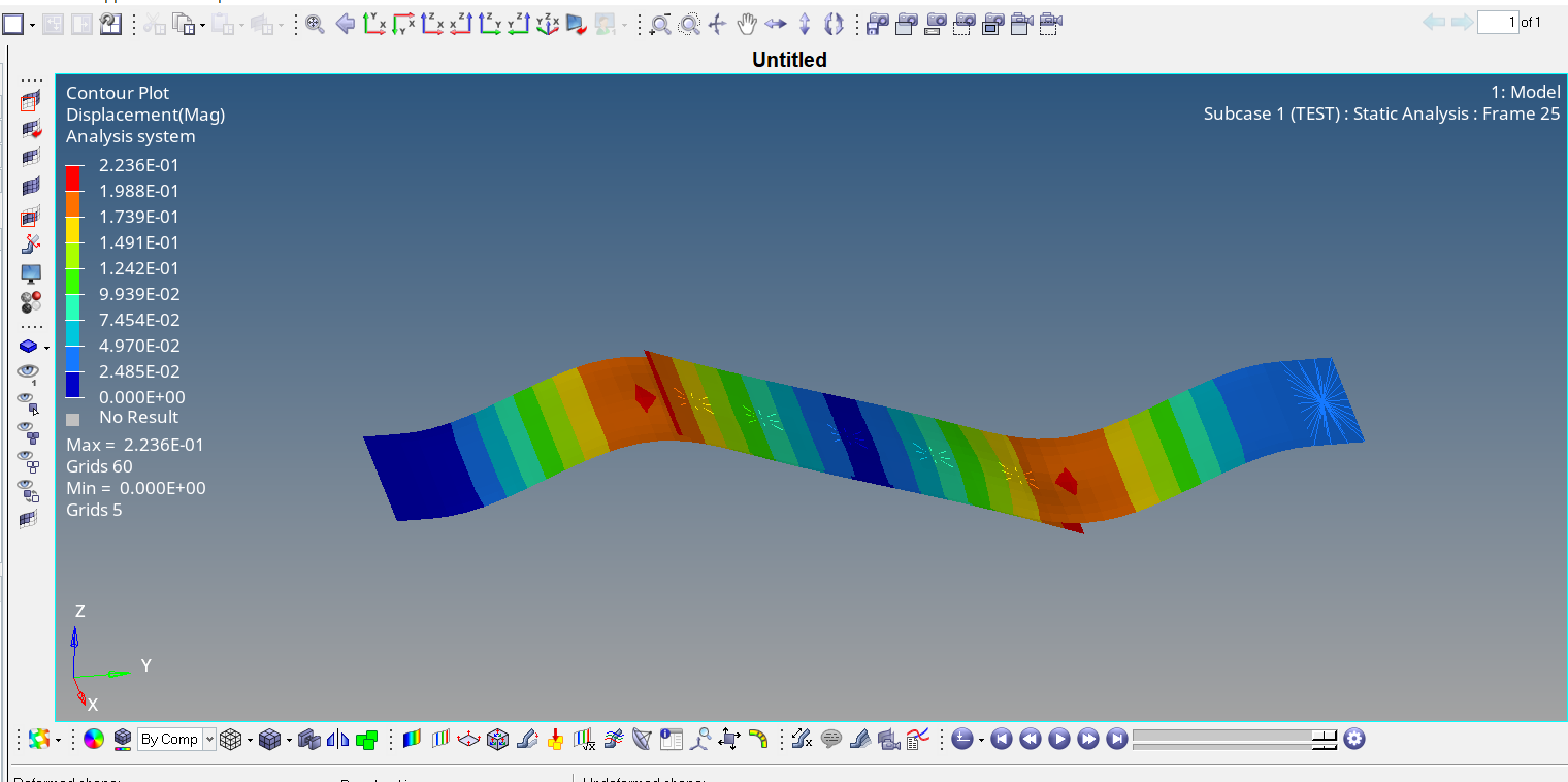 Tensile and compression test simulation - Altair Community