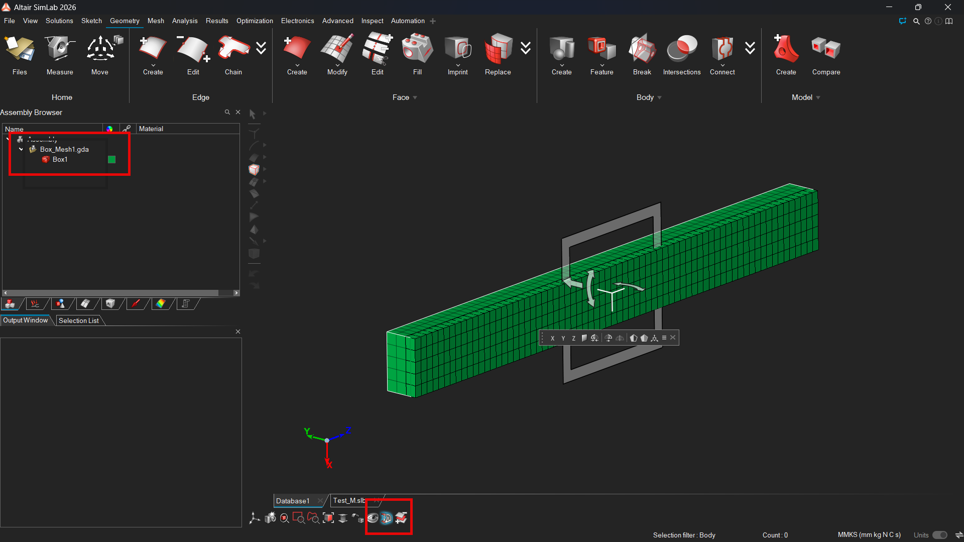 3D mesh display problem in Simlab - Altair Community