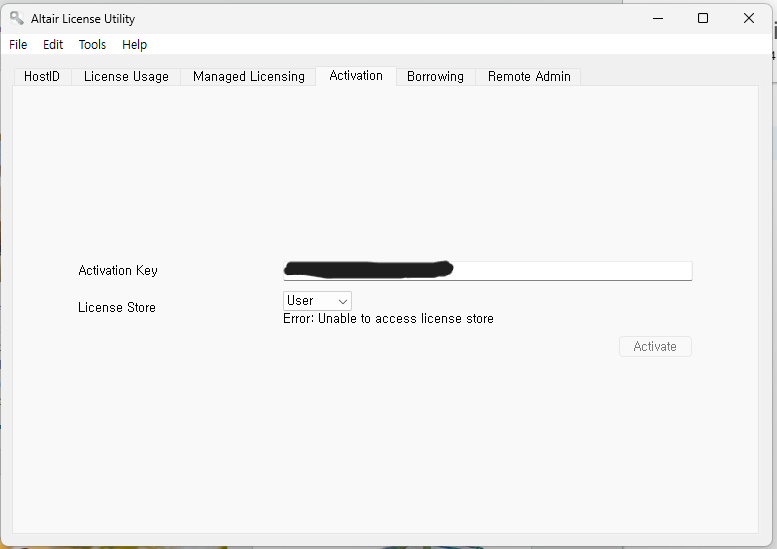 Student license key is not activated - Altair Community
