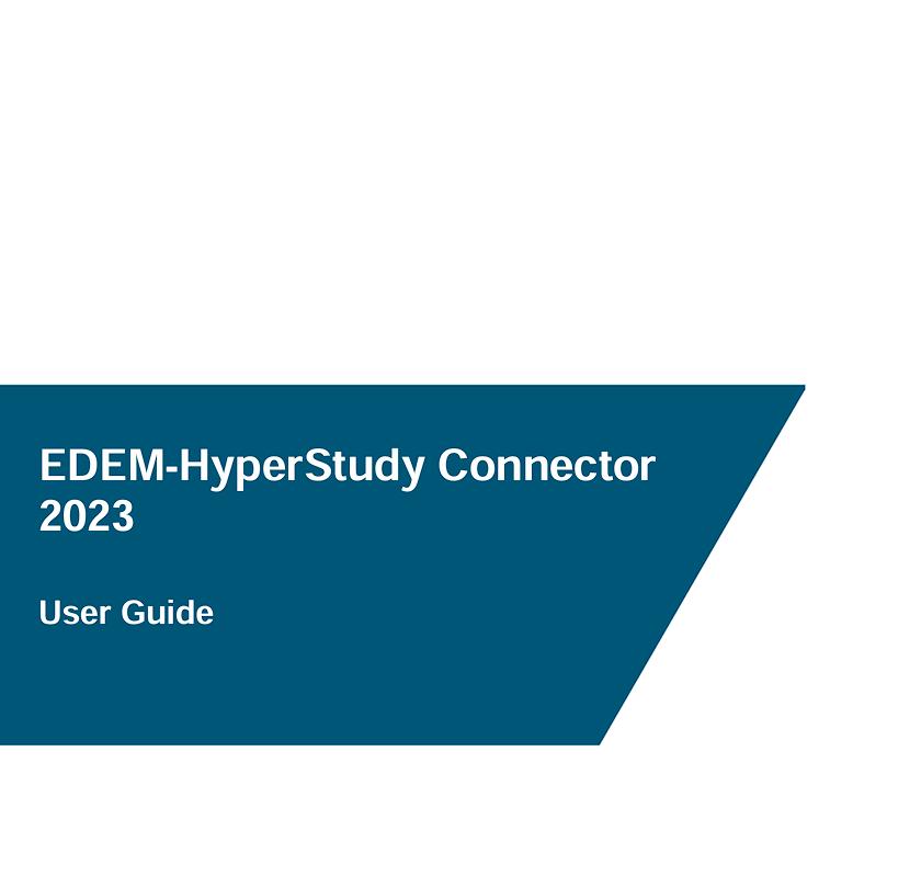 EDEM-HyperStudy Connector: Installers and User Guide - Altair Community