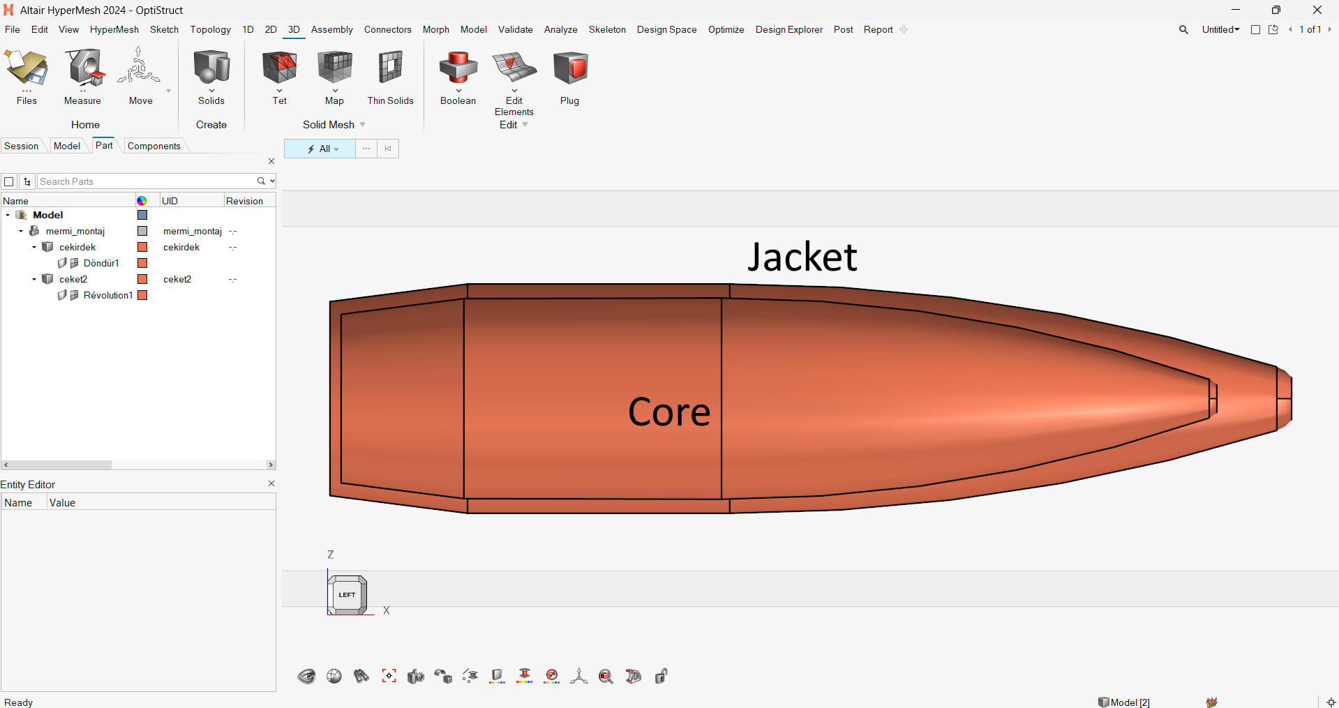 How to Solid Mesh the Jacket of a Bullet - Altair Community