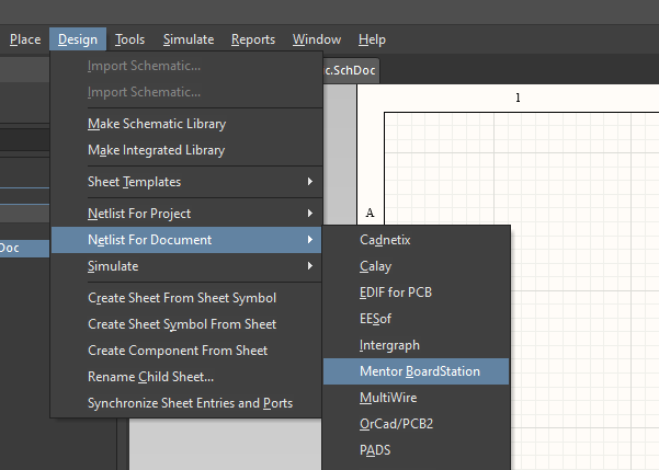 Sch Doc File How to import an Altium Designer Schematic to PollEx Logic - Altair ...
