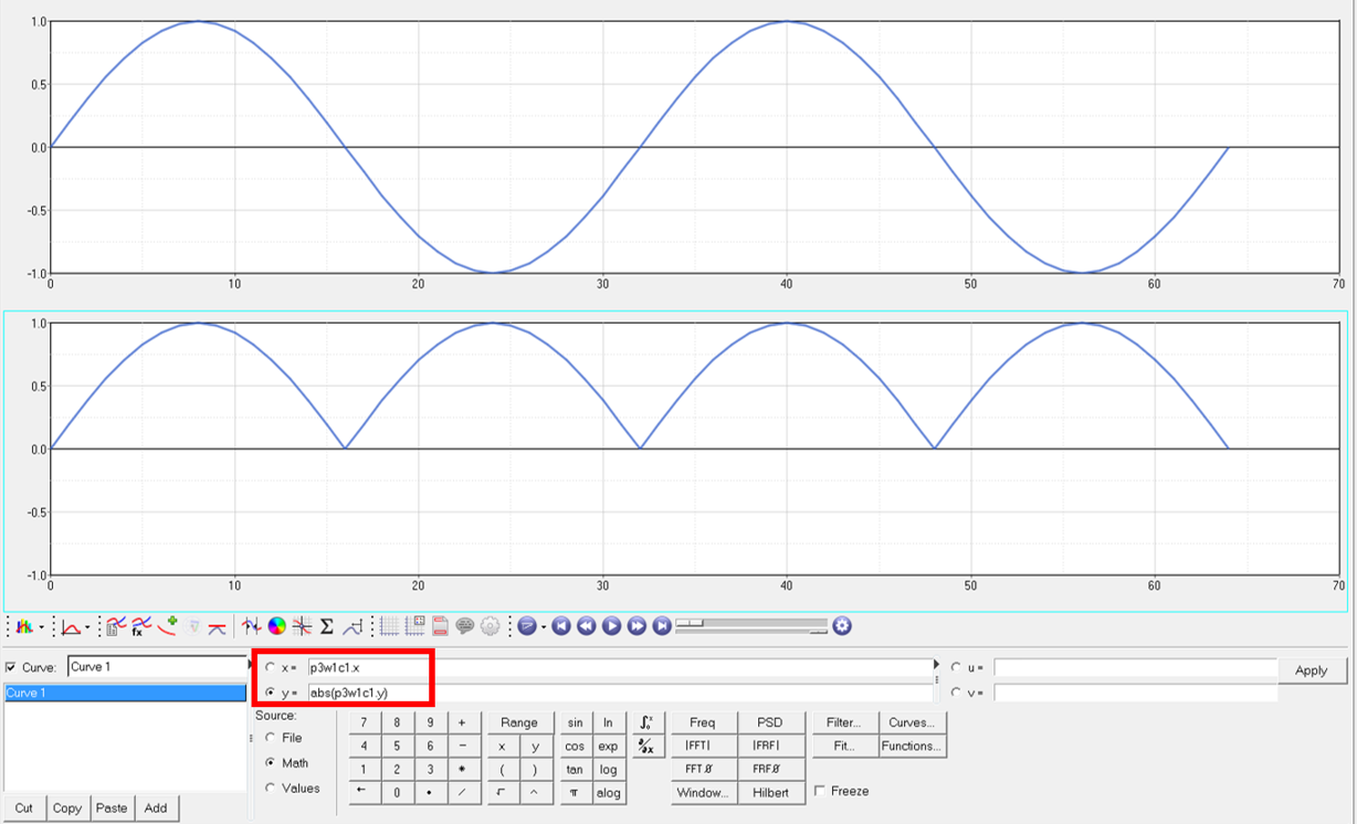 カーブの絶対値 - Altair Community