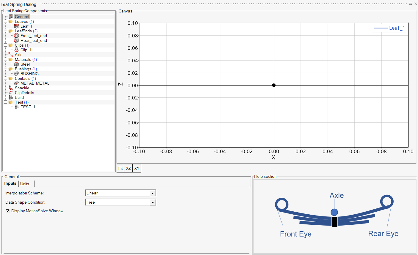 Leaf Spring SAE J510 Test Rig in MotionSolve - Altair Community
