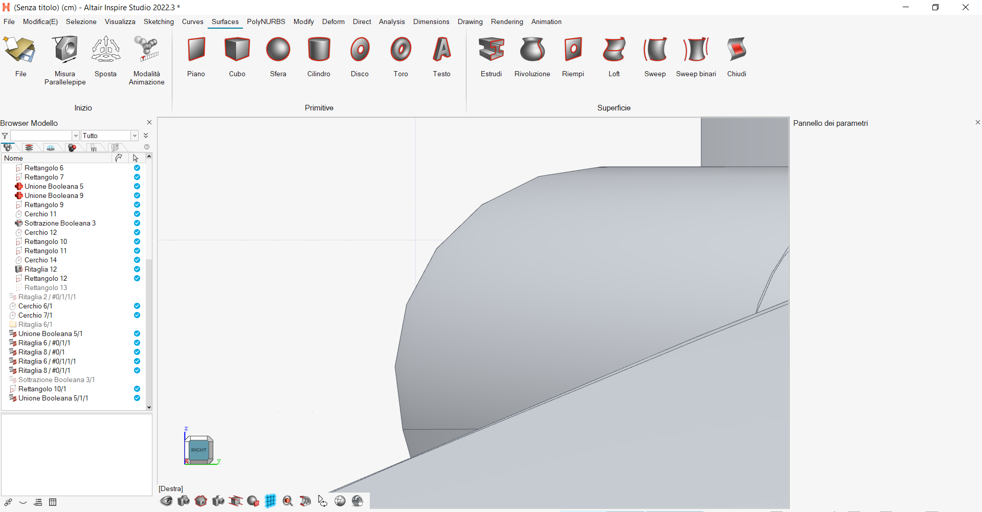 Problemwith curved surface - Altair Community
