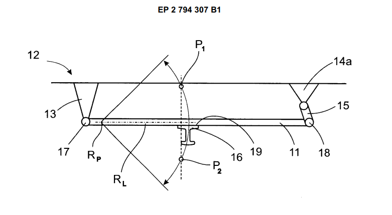 A drawing of a rectangular objectDescription automatically generated
