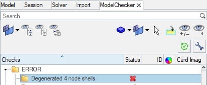 4 Nodede Shell How to solve ERROR degenerated 4 node shells in RADIOSS User Profile ...