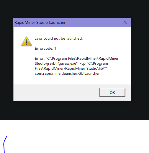 Java could not be launched - Altair Community