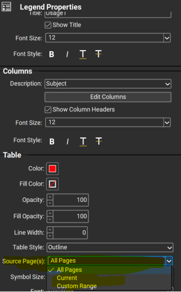 Legend Inconsistency - Bluebeam Community