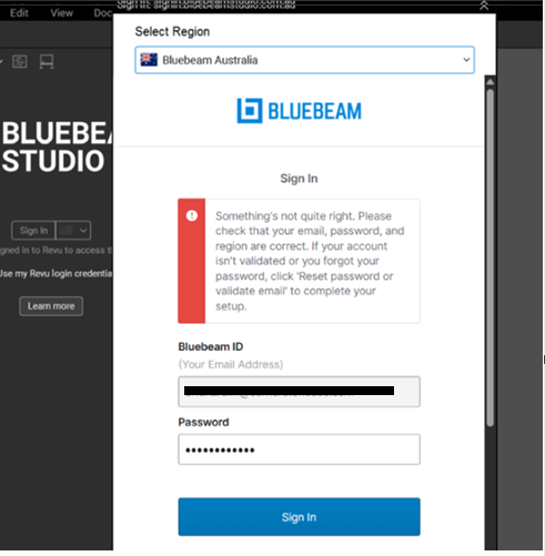 License Issue - Bluebeam Community