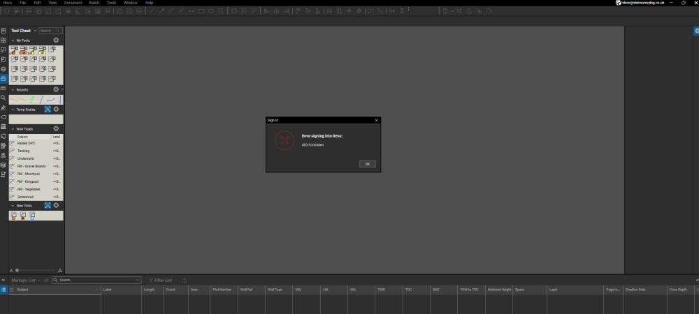 Error Messages - Bluebeam Community