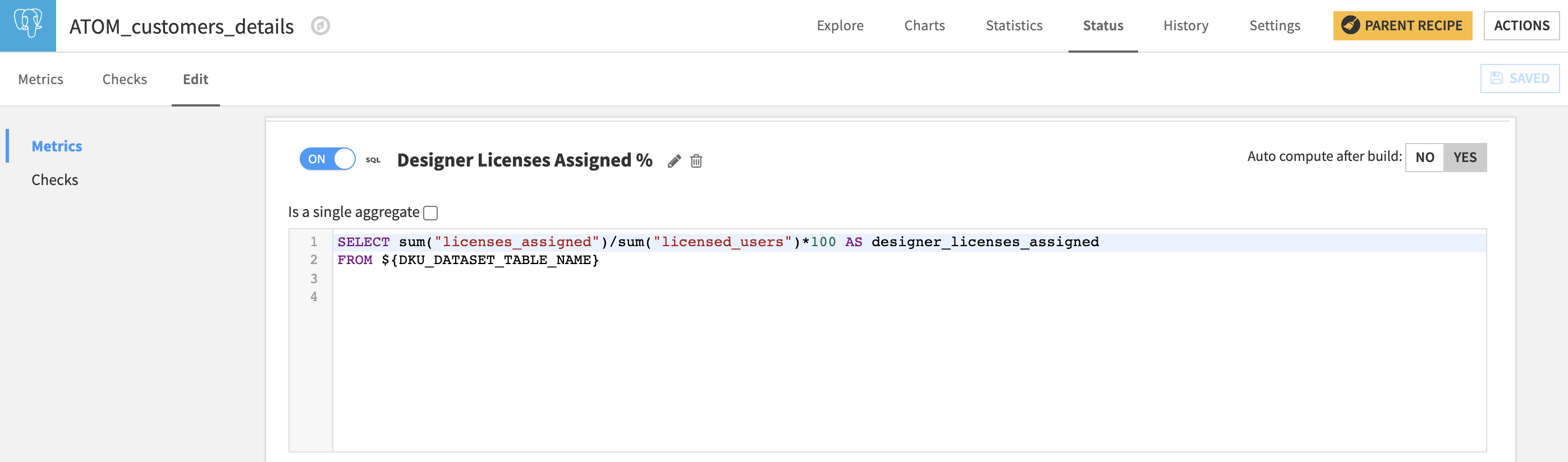 count rows with condition — Dataiku Community