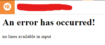 Error in webapp — Dataiku Community