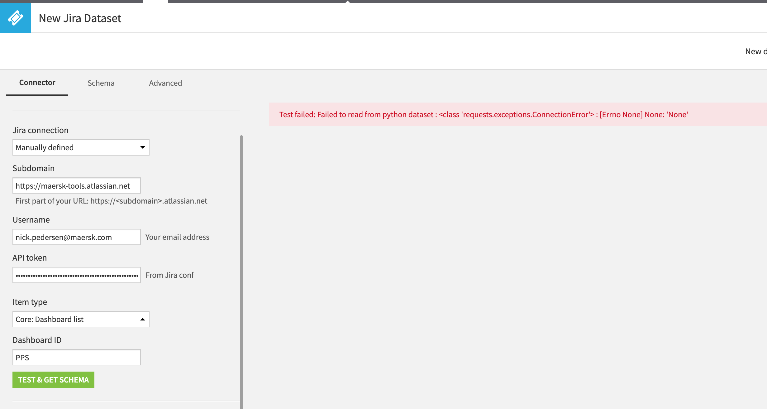 Jira connection — Dataiku Community