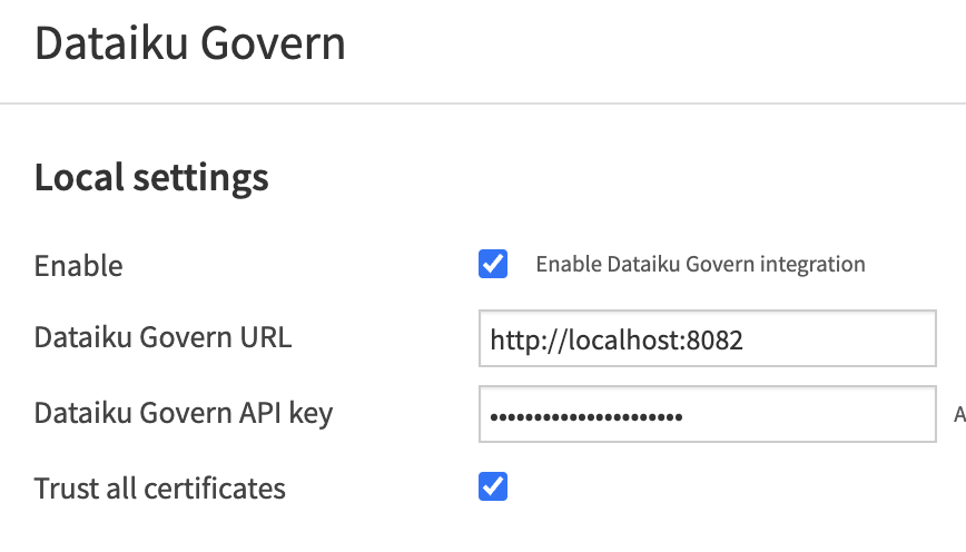 Node ID for govern — Dataiku Community