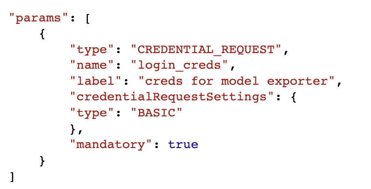 Making "credential_request" type Parameter Optional in Plugin — Dataiku ...