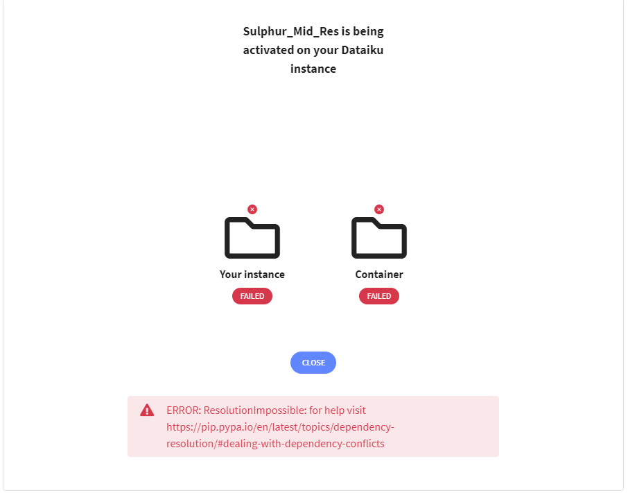 Error while installing packages from requirements.txt — Dataiku Community